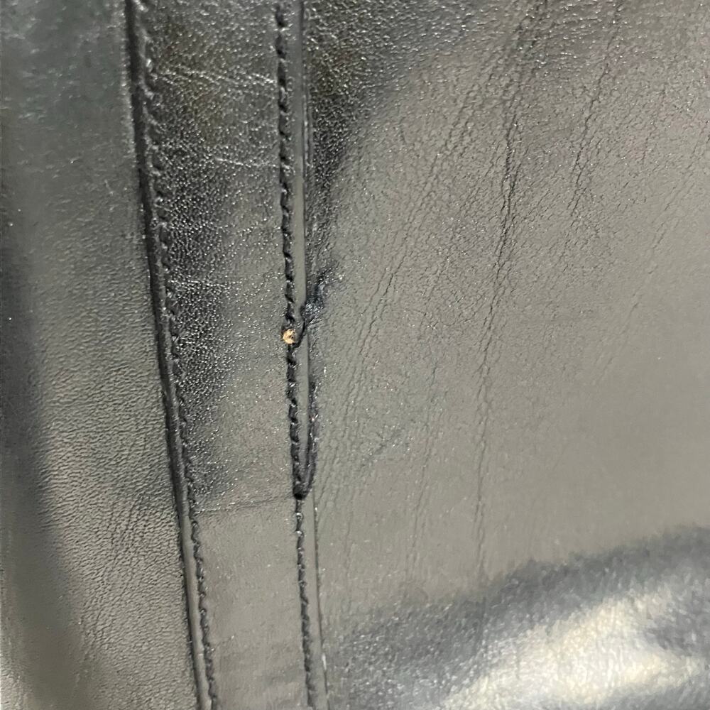 Brahmin Black Leather Tote Shoulder Bag - Picture 5 of 12